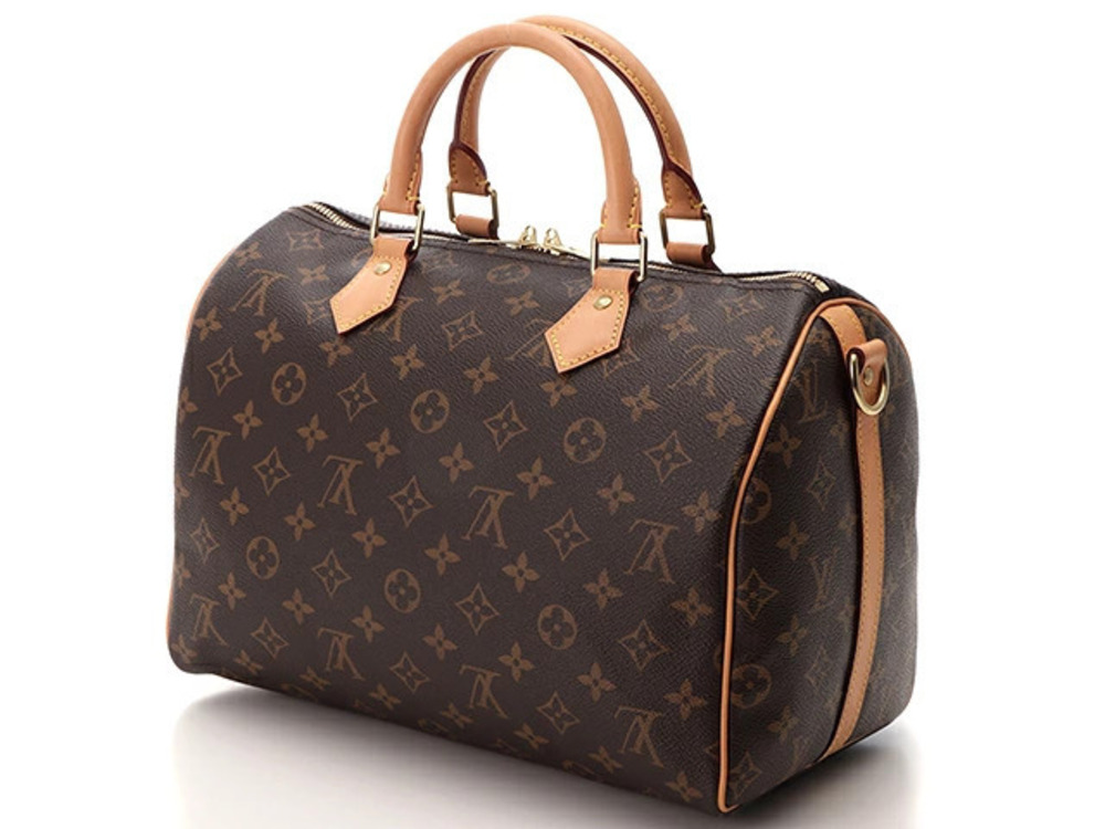 Louis Vuitton Shoulder Monogram 2way Speedy Bag Bandouliere Brown